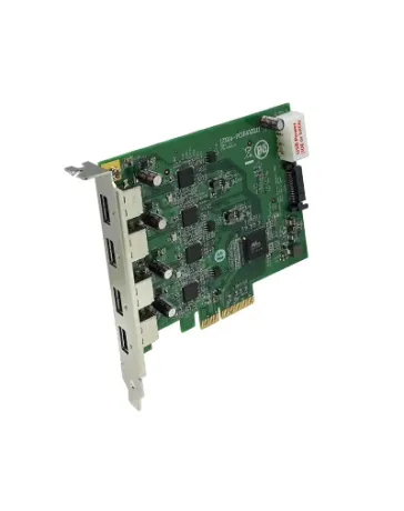 PCIe x4 Gen 2 naar 4x USB 3.0 Adapterkaart met Quad Channel