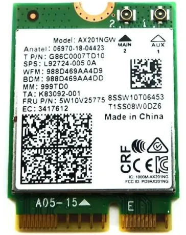 ASUS AX211NGW WiFi 6E Bluetooth Module G86C00081410