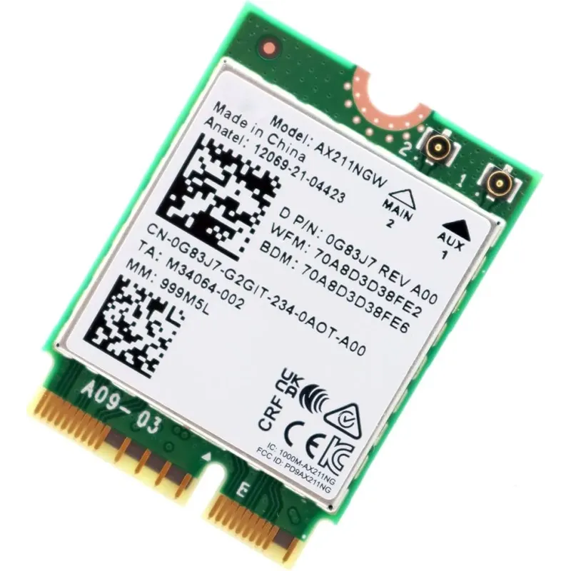 ASUS AX211NGW WiFi 6E Bluetooth Module G86C00081410