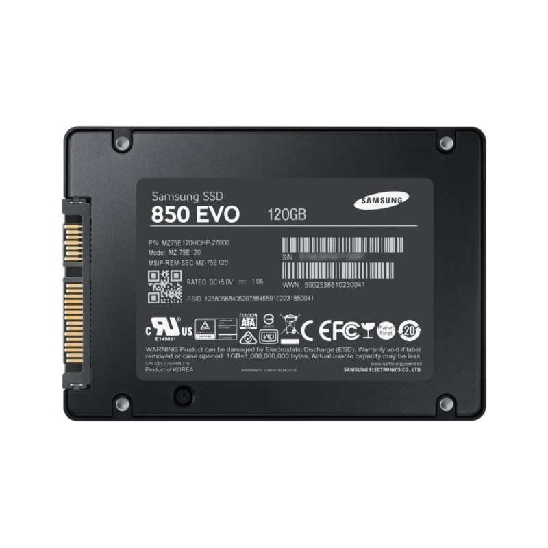 Samsung 850EVO 120Gb SSD 2.5