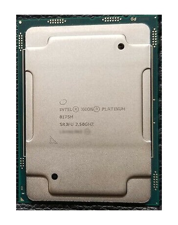Intel Platinum 8175M 2.5 Ghz (3.5Ghz Turbo)
