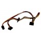 HP 6000 8000 8100 4-Pin To 2x SATA Motherboard Power Cable