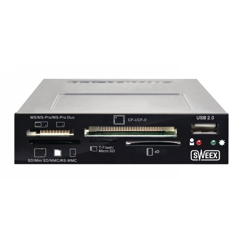 Sweex Kaartlezer Intern - USB 2.0 - CR005V4