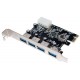 LogiLink PCI Express kaart, 4x USB 3.0