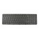 841145-041 original HP keyboard DE (German) black/black with backlight and mouse stick