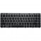 HP 836623-041 With Pointer Silver Frame Backlit Black German Layout Replacement Laptop Keyboard 850 G3/G4