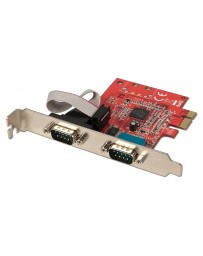 2 Port Serial RS-232, 16C650, 128 Byte FIFO, PCI Card Low Profile