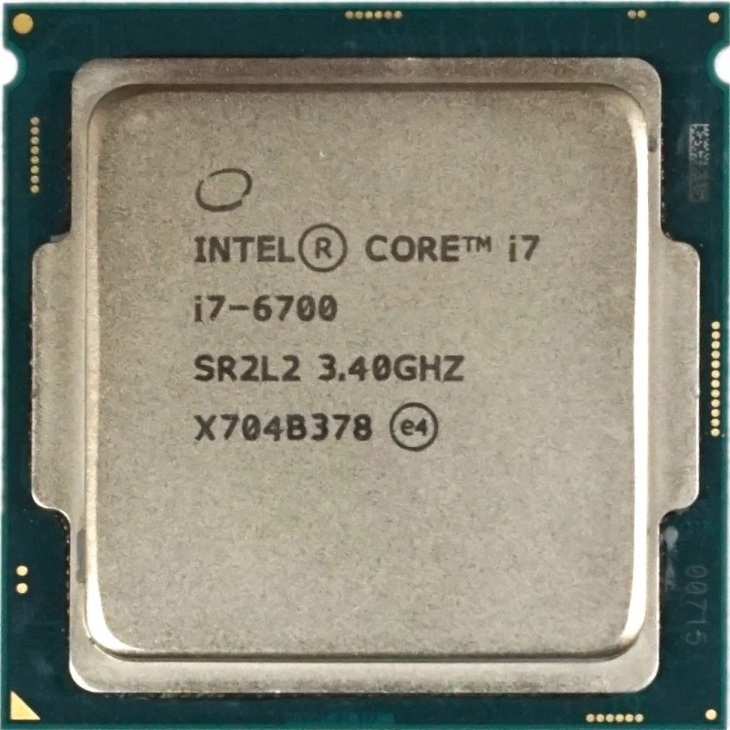 Intel Core i7-6700 @ 3.40GHz